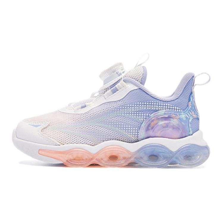 QIAODAN Low top Running Shoes White Blue Teenagers
