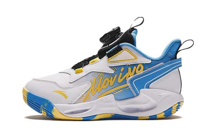 Antakids Slip Resistant Abrasion Resistant Slip Resistant Abrasion Resistant High top Children's Basketball Shoes