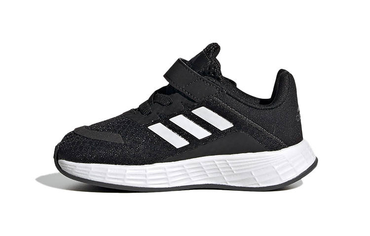 Adidas Adidas Duramo Sl Mesh Breathable Low top Toddler Shoes Black White Infant And Toddler