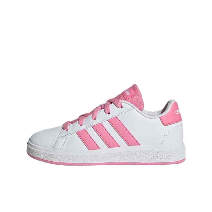 Adidas Adidas Lifestyle Synthetic Leather Low top Kids' Training Shoes Pink White Kids'