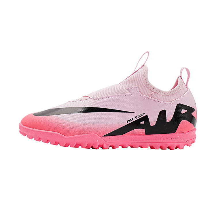 Nike Nike Mercurial Vapor 15 Abrasion Resistant Breathable Low top Kids' Soccer Shoes Pink Kids'