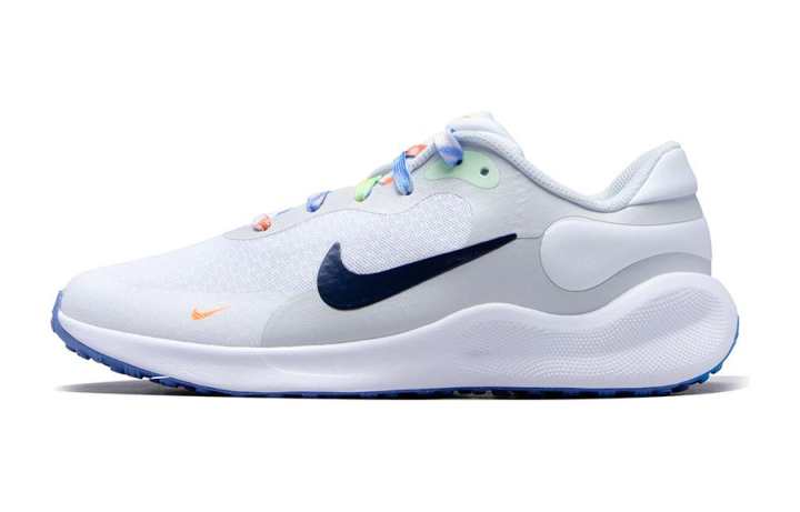 Nike Nike REVOLUTION 7 Low top Kids' Running Shoes Blue White Kids'