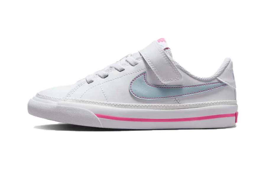 Nike Nike Court Legacy Slip Resistant Cushioning Slip Resistant Cushioning Low top Kids' Skateboarding Shoes White Pink Blue