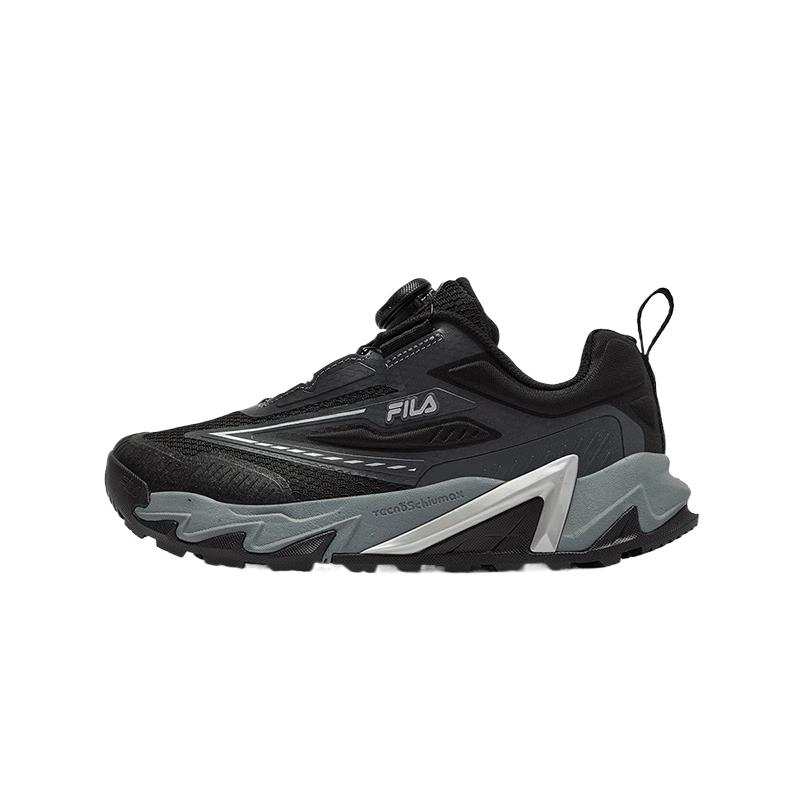 FILA KIDS Serpent Leopard Shoes Slip Resistant Cushioning Abrasion Resistant Breathable Low top Kids' Training Shoes
