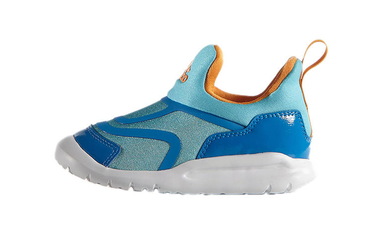 Adidas Adidas Hy Ma I Abrasion Resistant Slip Resistant Low top Training Shoes White Blue Infant And Toddler