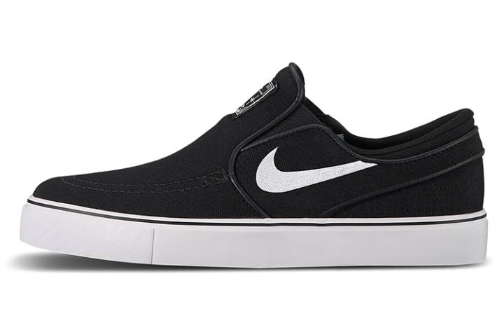 Nike Nike SB Stefan Janoski Canvas Slip Black White GS