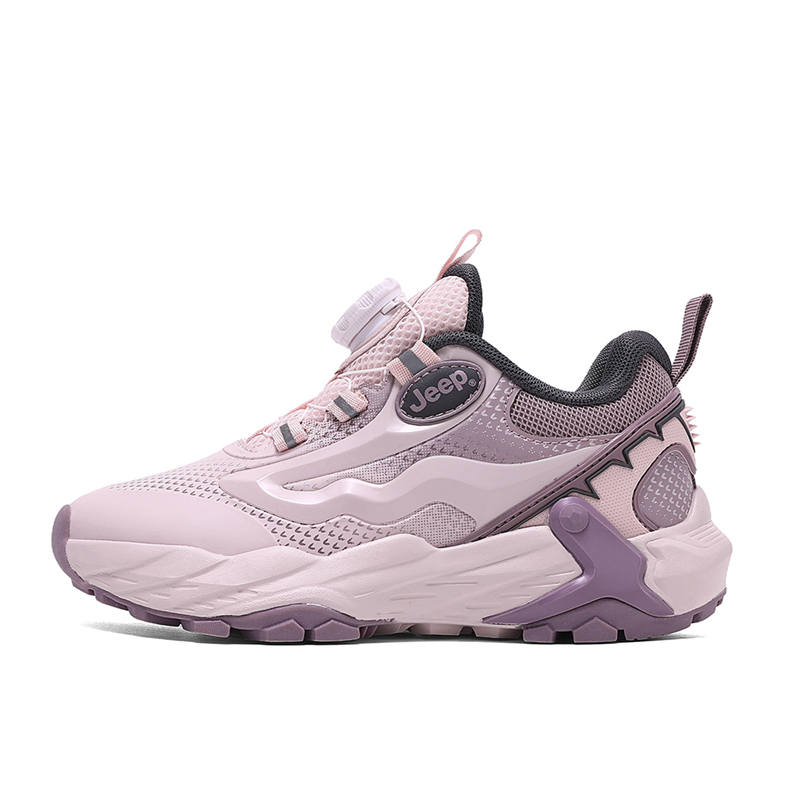 Jeep Fashion Abrasion Resistant Abrasion Resistant Low top Kids' Running Shoes Taro Purple Kids'