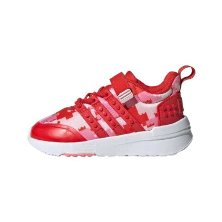 Adidas Infant And Toddler Adidas Racer Slip Resistant Low top Toddler Shoes Red