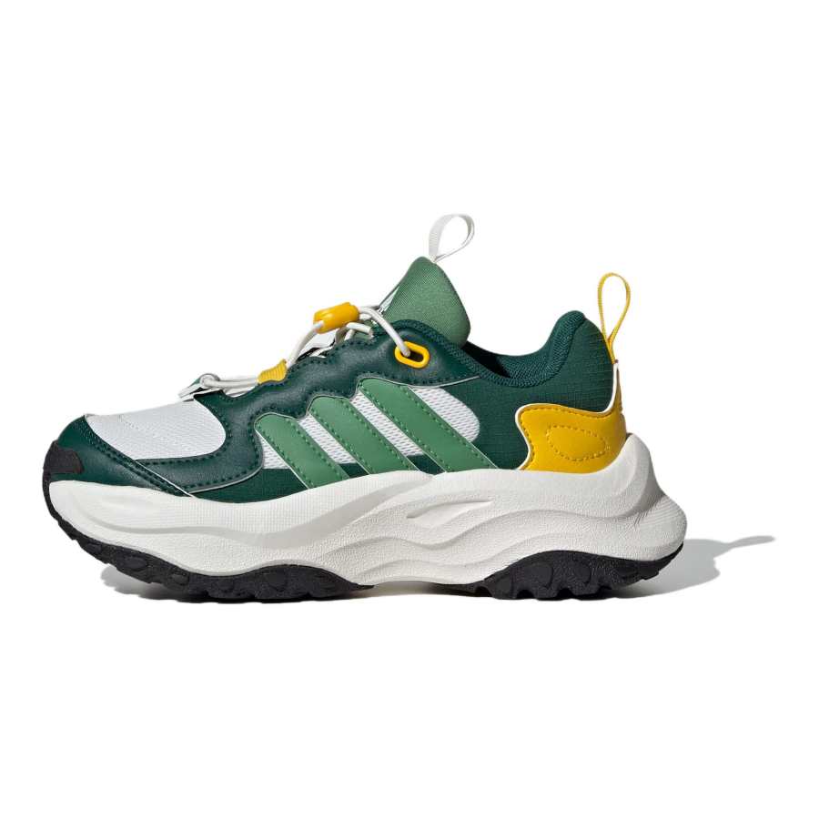 Adidas Adidas Maxxwavy Soft And Comfortable Slip Resistant Abrasion Resistant Low top Kids Lifestyle Shoes Green Kids'