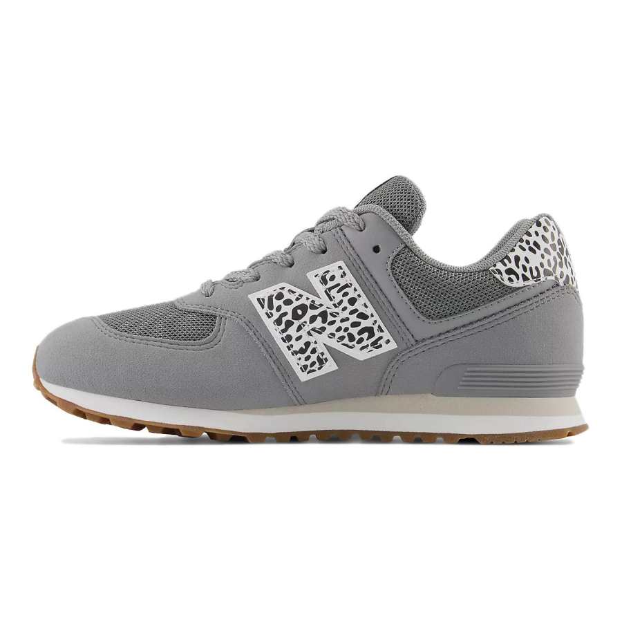 New Balance New Balance NB 574 Low top Kids' Running Shoes Gray White Black Teenagers