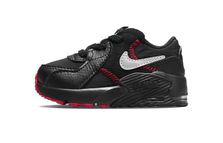 Nike Nike Air Max Excee Low top Toddler Shoes Black Red Infant And Toddler