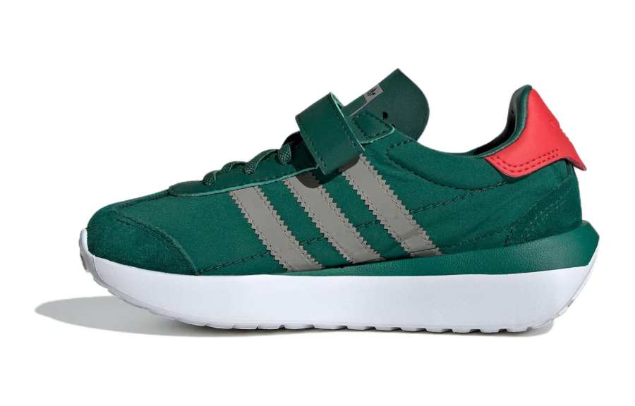 Adidas Originals COUNTRY XLG Comfortable Cushioning Low top Kids Lifestyle Shoes Green Kids