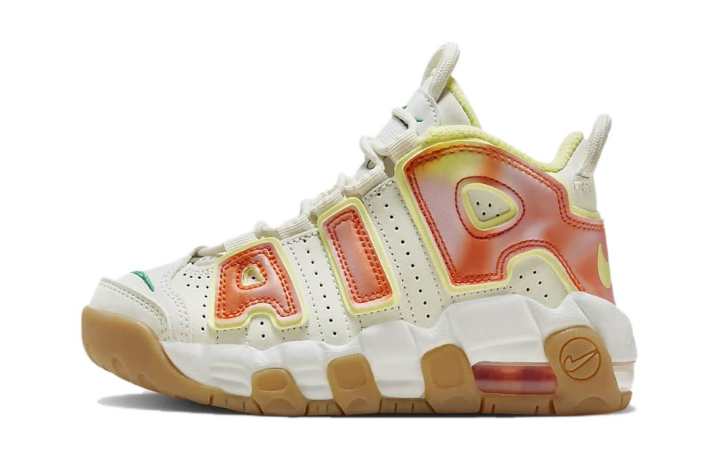 Nike Nike Air More Uptempo Mid top Children's Basketball Shoes White Kids'