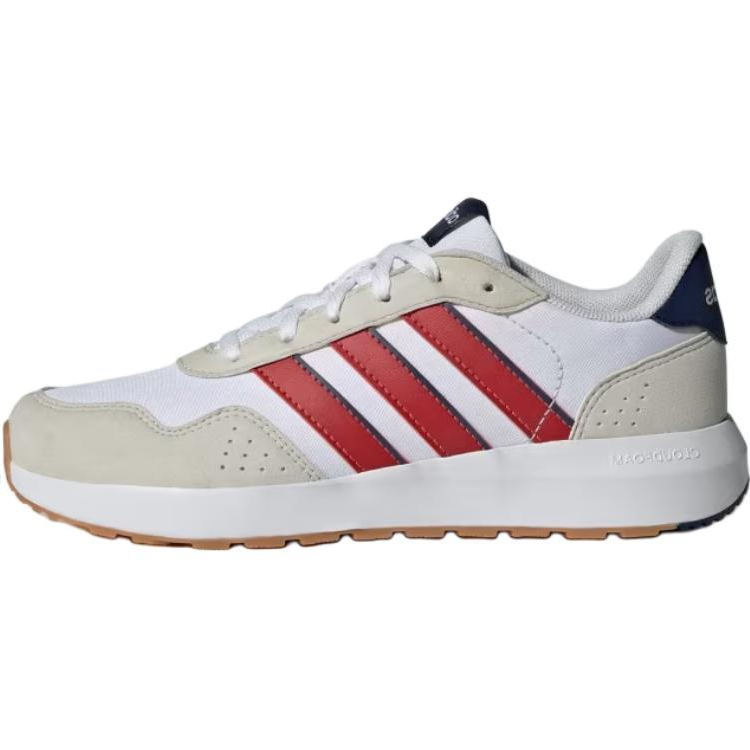 Adidas Adidas Abrasion Resistant Abrasion Resistant Low top Kids' Running Shoes White Teenagers