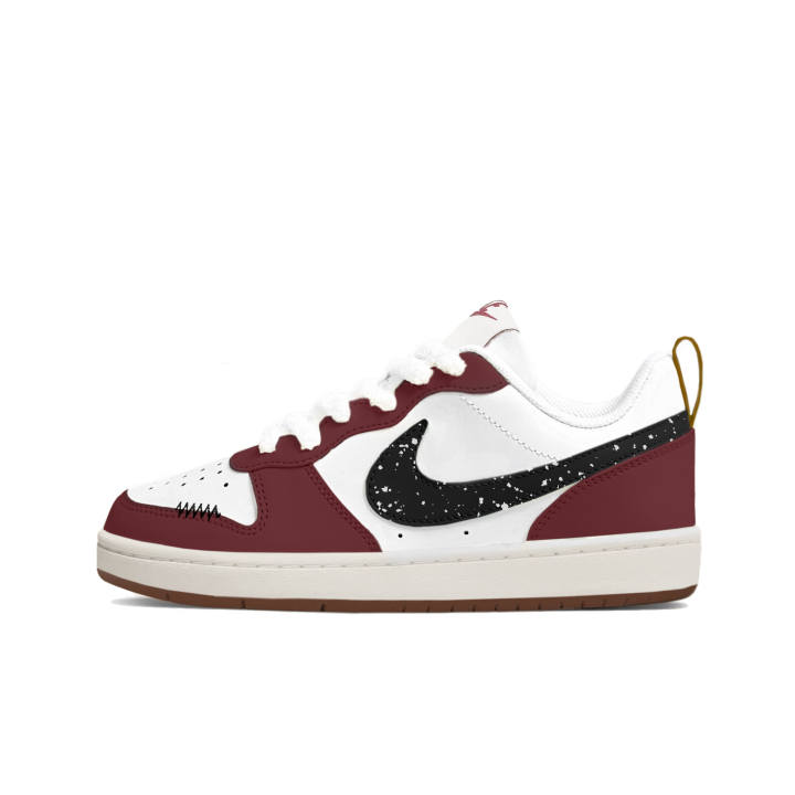Nike Nike Court Borough Slip Resistant, Abrasion Resistant, Lightweight Cushioning Low top Kids' Skateboarding Shoes