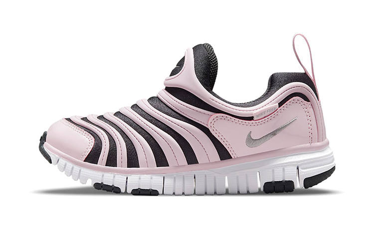 Nike Nike Dynamo Free Low top Sports Casual Shoes Black Pink Children Aged 3 7 Years Old