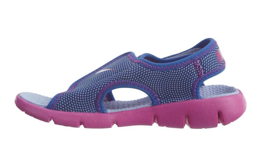 Nike Nike Sunray Adjust 4 Slip Resistant Cushioning Abrasion Resistant Breathable Children's Sandals Purple Kids'