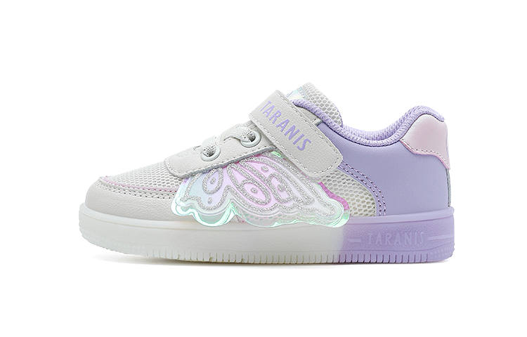 TARANIS Low top Casual Shoes White Purple White Purple Kids'