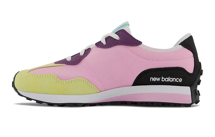 New Balance New Balance NB 327 Sports Low top Kids' Running Shoes Pink Yellow Black Teenagers