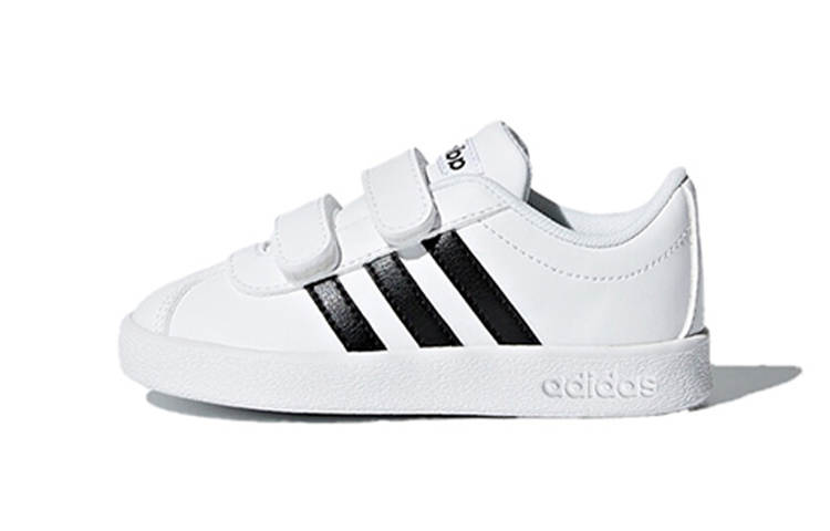 Adidas Adidas VL COURT 2.0 Balance Low top Toddler Shoes White Black Infant And Toddler