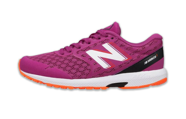 New Balance New Balance Comfortable Cushioning Abrasion Resistant Breathable Low top Kids' Running Shoes Purple Kids'