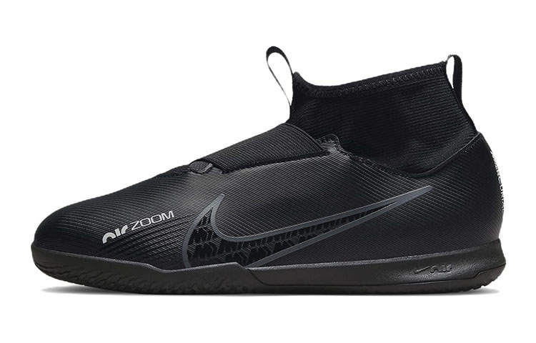 Nike Nike Mercurial Superfly 9 Comfortable Slip Resistant Cushioning Abrasion Resistant Mid top Kids' Soccer Shoes