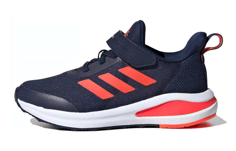 Adidas Adidas Fortarun 2020 K Breathable Mid top Running Shoes Blue Orange Kids'