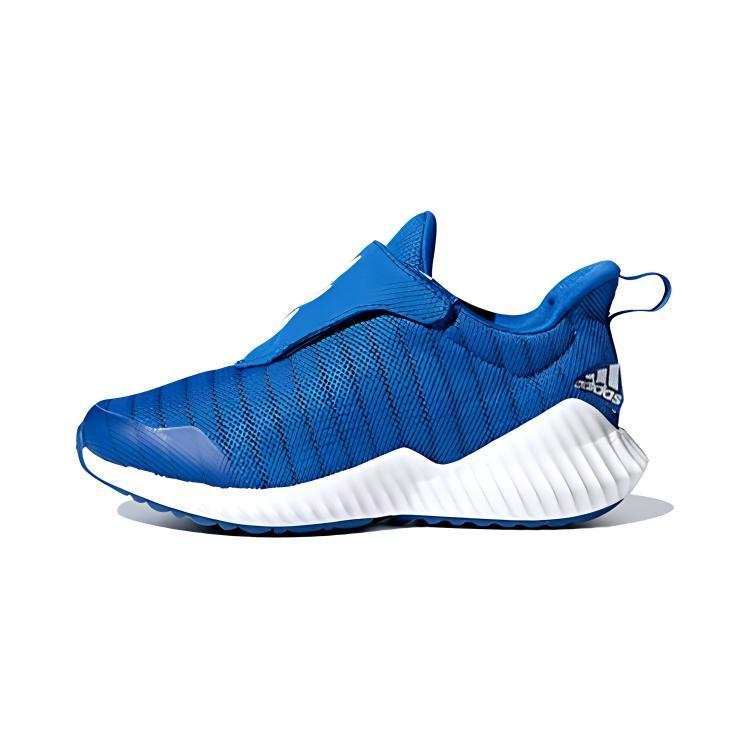 Adidas Adidas Fortarun Ac K Slip Resistant Low top Kids' Running Shoes Blue White Children Aged 3 7 Years Old