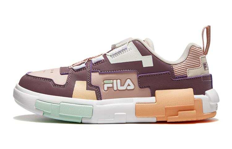 FILA KIDS Versatile Support Low top Kids' Skateboarding Shoes Rose Red Teenagers