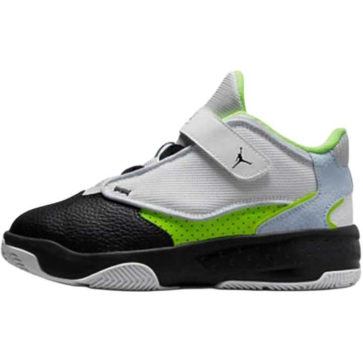 Jordan Jordan Max Aura 4 Comfortable And Lightweight Slip Resistant Abrasion Resistant Mid top Children's Basketball Shoes