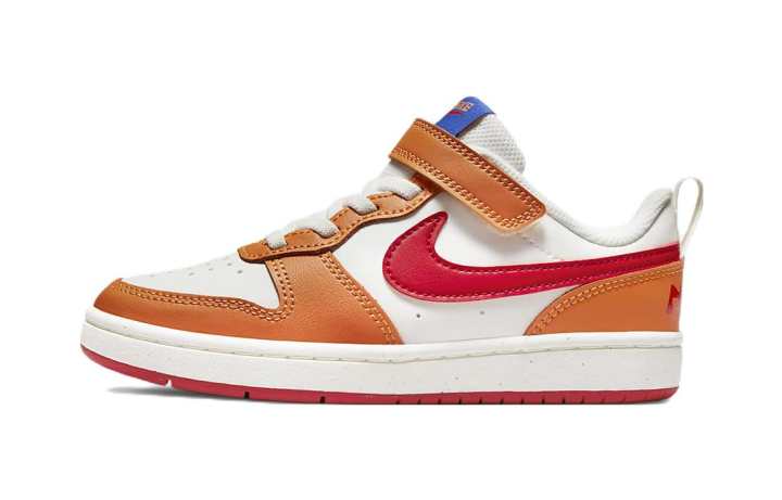 Nike Nike Court Borough Low 2 Sail Hot Curry PS