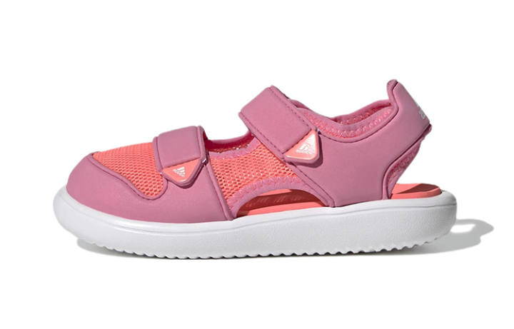 Adidas Adidas Comfort Cozy Comfortable Breathable Children's Sandals Pink Pre school