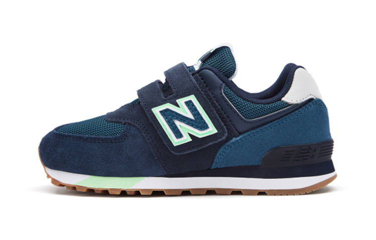 New Balance New Balance NB 574 Hook and loop Low top Kids' Running Shoes Navy Blue Children Aged 3 7 Years Old