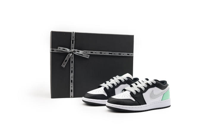 Jordan Jordan Air Jordan 1 Low Leather Slip Resistant Cushioning Abrasion Resistant
