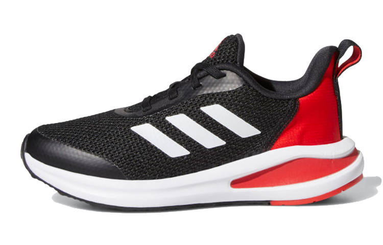 Adidas Adidas Fortarun Breathable Low top Kids' Running Shoes Black White Red Kids'