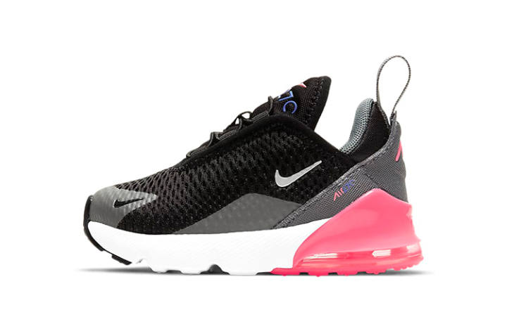 Nike Nike Air Max 270 Low top Toddler Shoes Black Gray Pink Infant And Toddler
