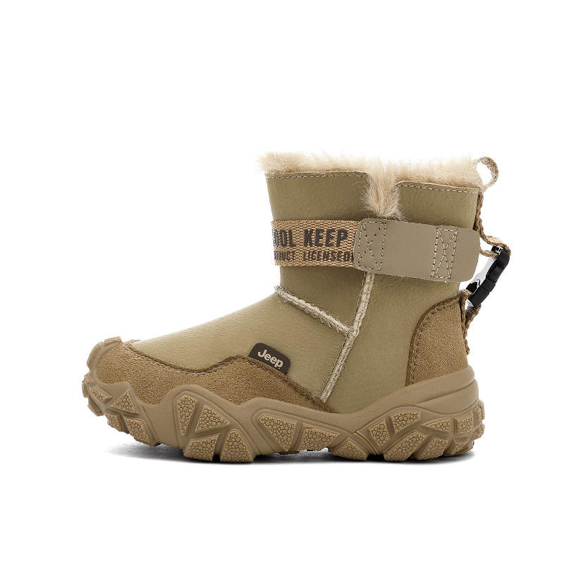 Jeep Explorer 2.0 Synthetic Leather Outdoor Collection, Winter Thickened And Fleece Lined Fuzzy
