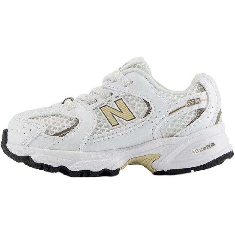 New Balance New Balance NB 530 Abrasion Resistant Low top Toddler Shoes White Beige Infant And Toddler