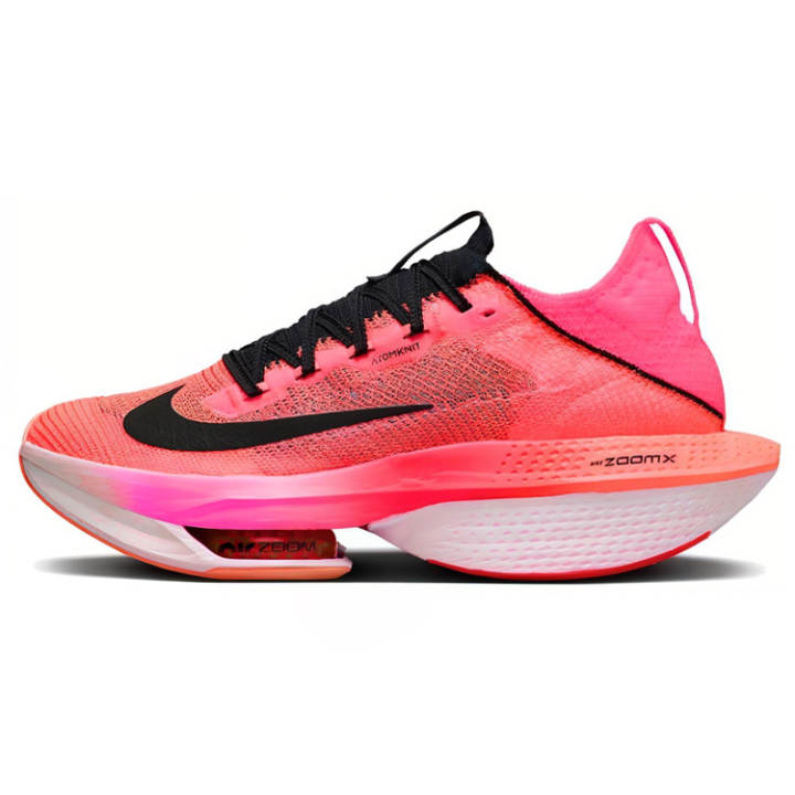 Nike Nike Air Zoom Alphafly Next% 2 Low top Marathon Long Distance Running Racing Running Shoes Unisex Pink Green
