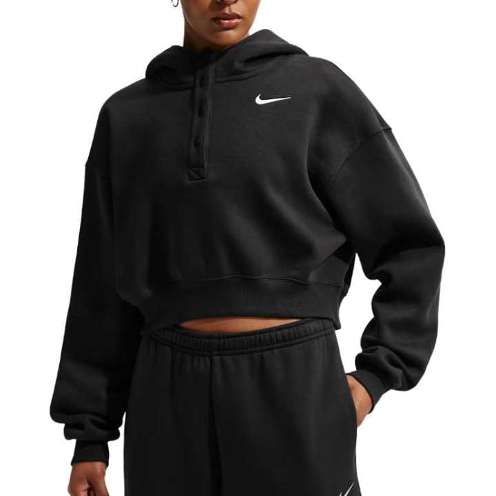 Nike Nike Oversized Cropped Henley Hoodie