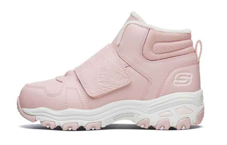 Skechers D'Lites 1.0 Ankle Length Kids' Boots Pink Teenagers