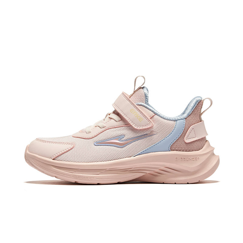 ERKE KIDS Mingou 2.0 Synthetic Leather, Textile Breathable Low top Running Shoes Peony Pink Kids'