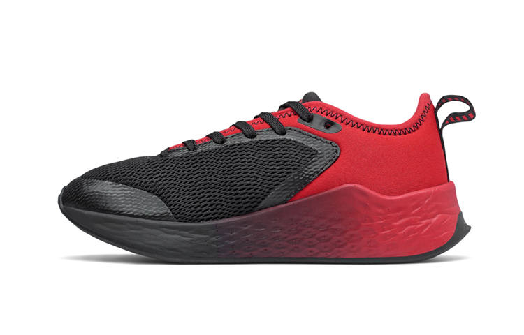 New Balance New Balance Comfortable Cushioning Low top Running Shoes Black Red Kids'