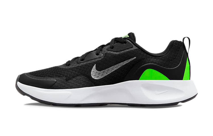 Nike Nike Wearallday Low top Running Shoes Black White Green Unisex