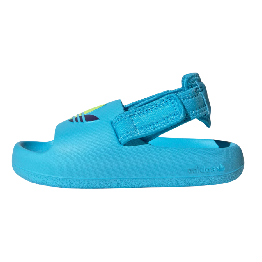 Adidas Originals ADIFOM ADILETTE Low top Sandal Sky Blue/White/Bright Yellow Kids'