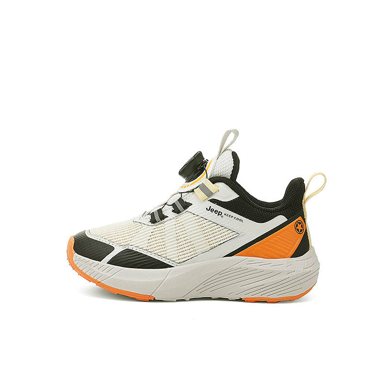 Jeep Low top Kids' Running Shoes White Orange Kids'