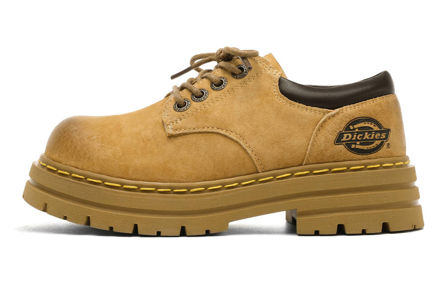 Dickies Slip Resistant Abrasion Resistant Low top Kids' Boots Earth Yellow Kids'