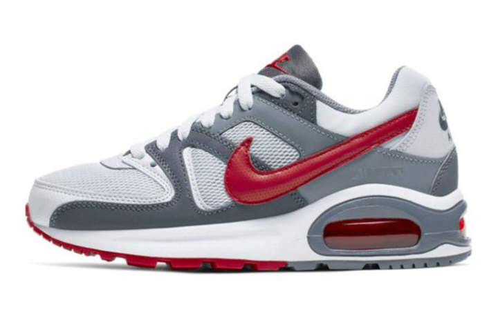 Nike Nike Air Max Command Flex Low-Top White/Grey/Red GS