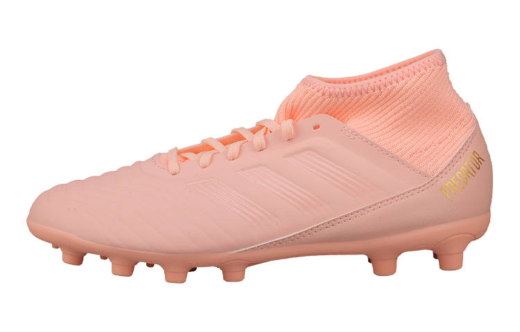 Adidas Adidas 18.3 Slip Resistant Abrasion Resistant Low top Kids' Soccer Shoes Pink Kids'