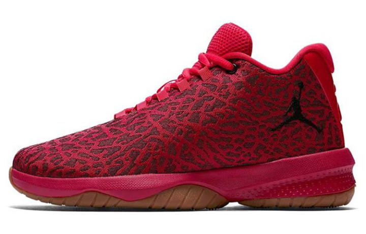 Jordan Jordan B. Fly Mid top Basketball Shoes Red Unisex